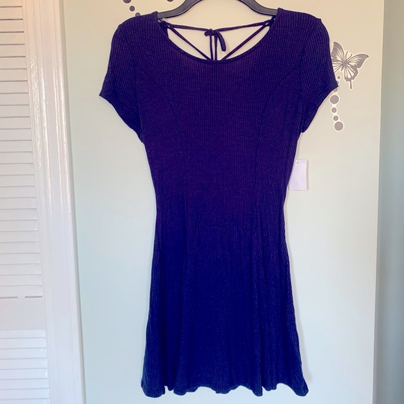 Charlotte Russe Ribbed Stretch Dress - Picture 2 of 6